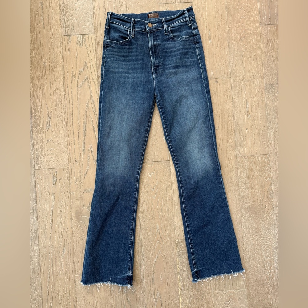 MOTHER 27 Hustler Ankle Fray